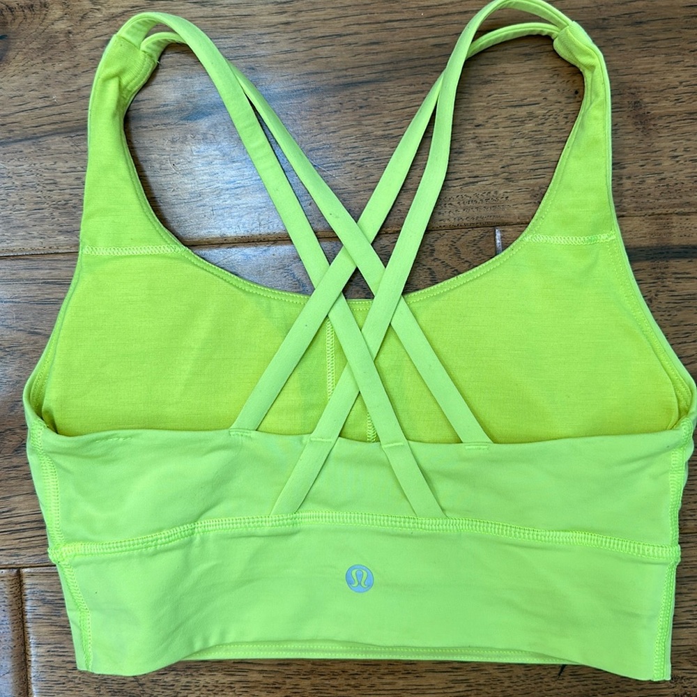 Lululemon Energy sports bra, size 4